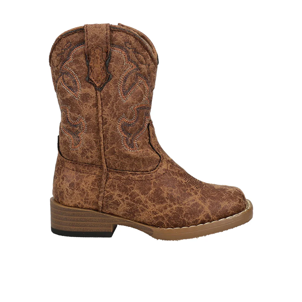 Scout Square Toe Cowboy Boots (Toddler)