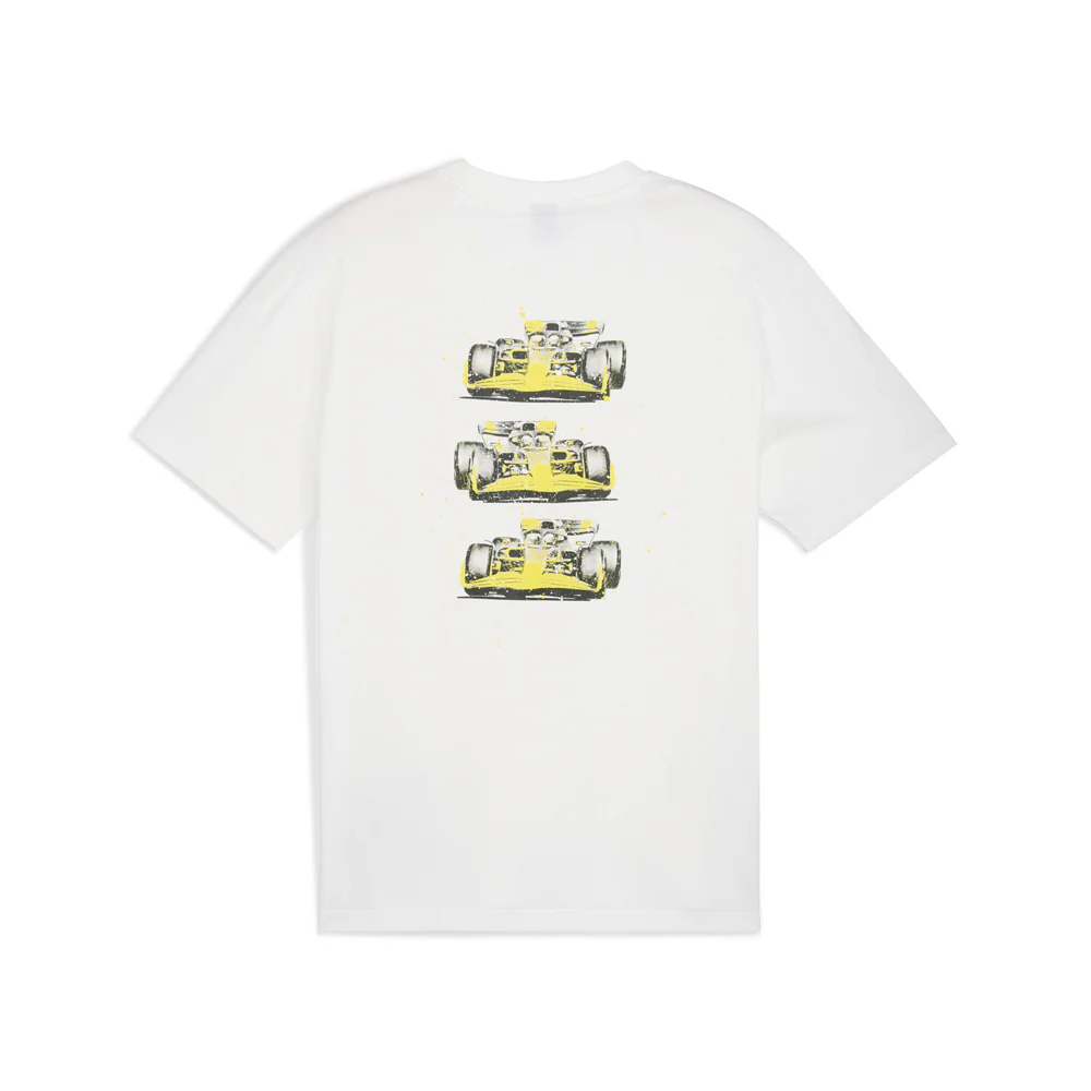 Scuderia Ferrari Color Splash Graphic Crew Neck Short Sleeve T-Shirt - Image 2