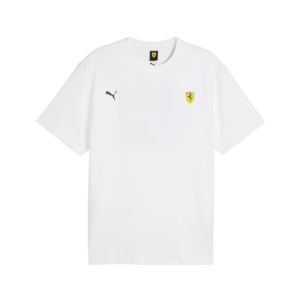 Scuderia Ferrari Miami Crew Neck Short Sleeve T-Shirt