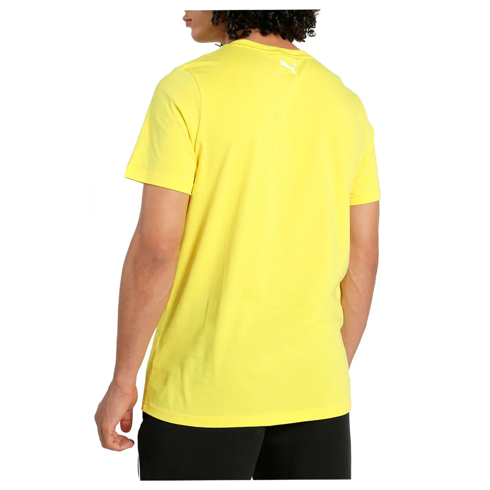 Scuderia Ferrari Race Big Shield Crew Neck Short Sleeve T-Shirt - Image 4
