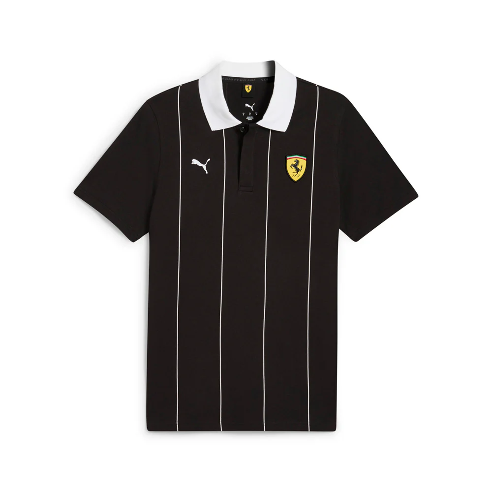 Scuderia Ferrari Race Premium Short Sleeve Polo Shirt