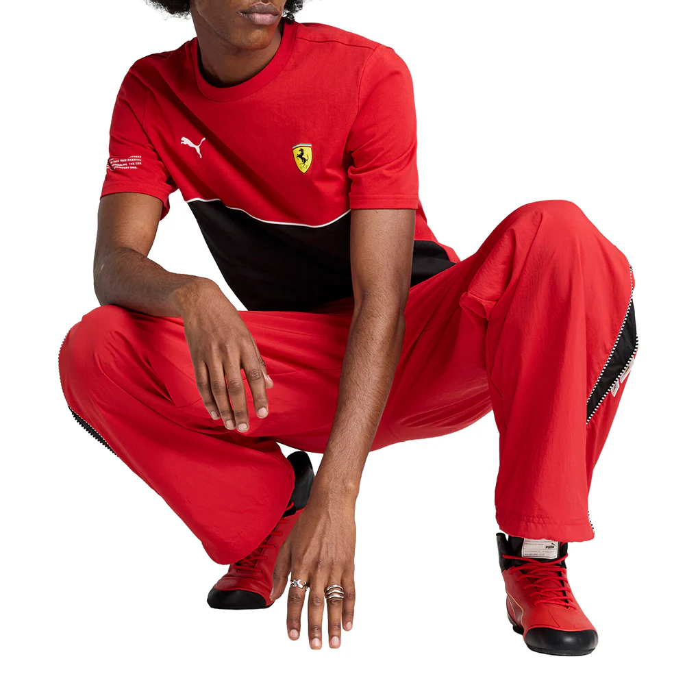 Scuderia Ferrari Race SDS Crew Neck Short Sleeve T-Shirt - Image 5