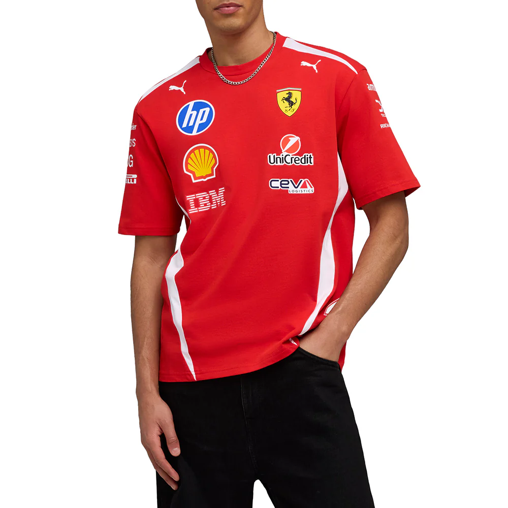 Scuderia Ferrari Replica T-Shirt - Image 3