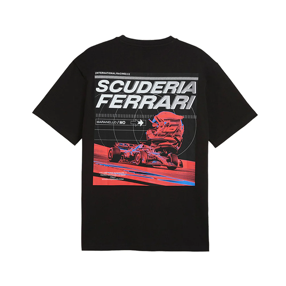 Scuderia Ferrari Speed Crew Neck Short Sleeve T-Shirt - Image 2