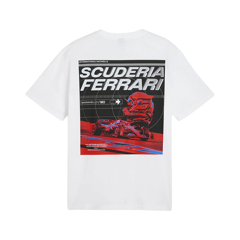 Scuderia Ferrari Speed Crew Neck Short Sleeve T-Shirt - Image 2