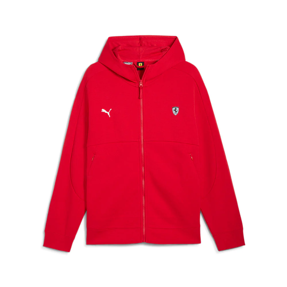 Scuderia Ferrari Style Sweat Full Zip Jacket