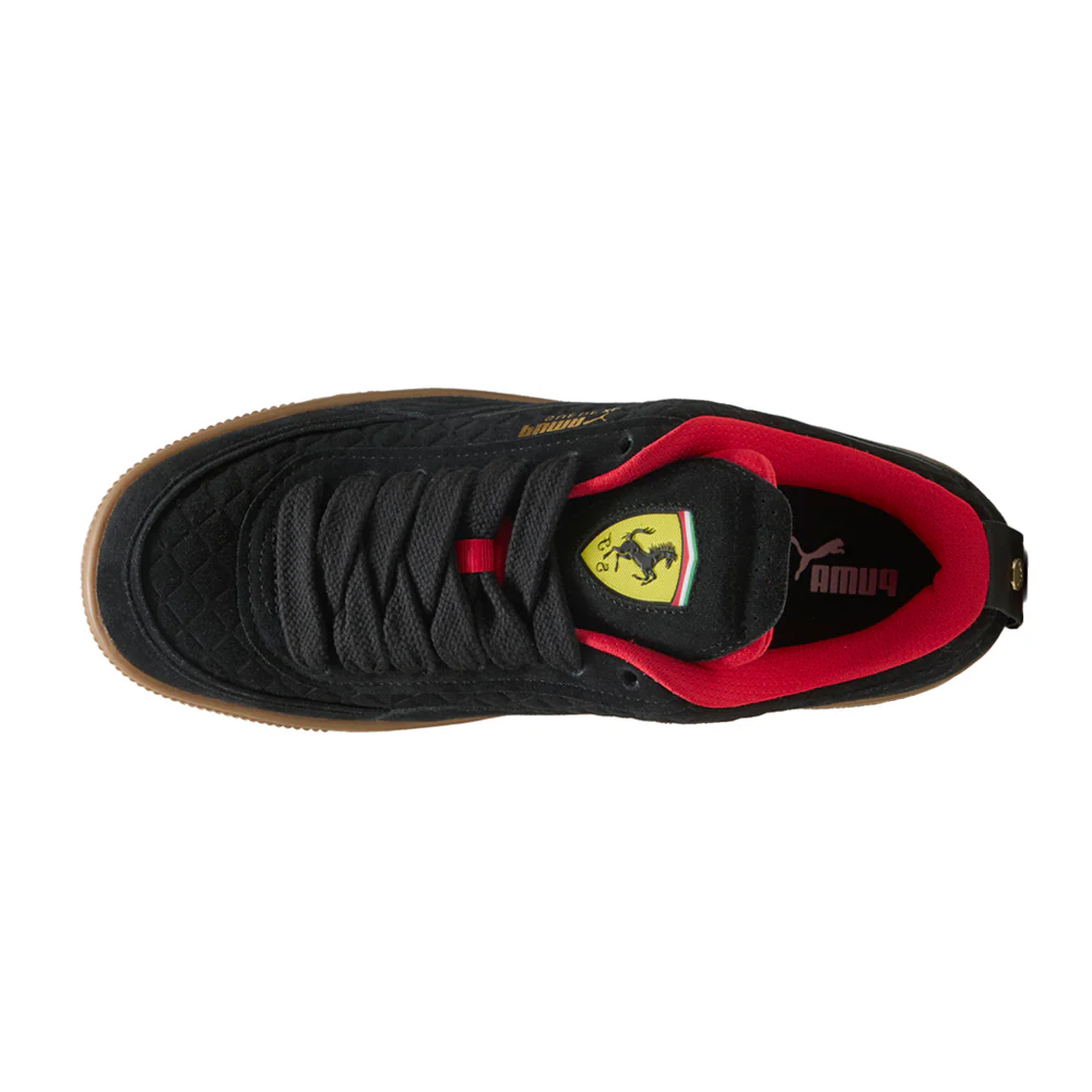 Scuderia Ferrari Suede XL MTSP Lace Up Sneakers - Image 4