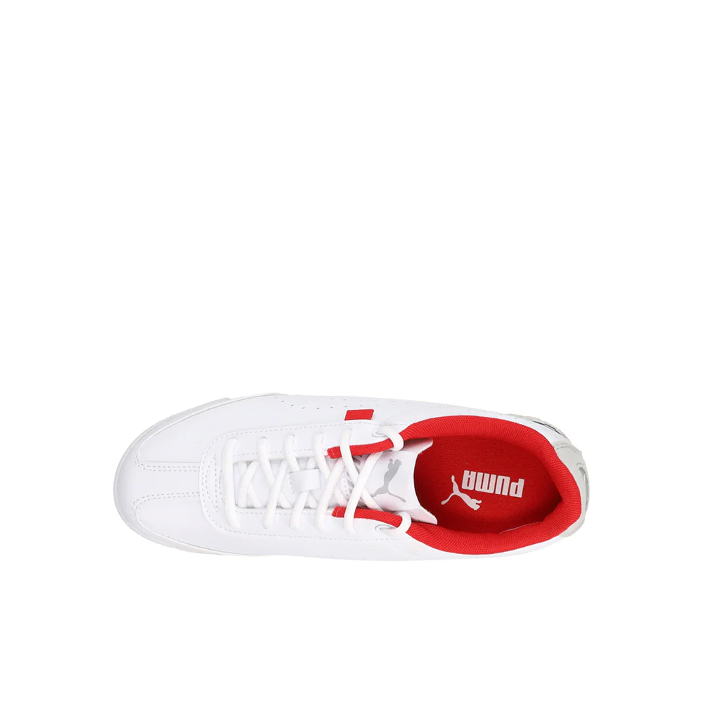 Scuderia Ferrari X Roma Via Perforated Lace Up Sneakers (Big Kid) - Image 4