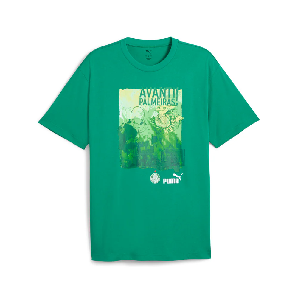 SE Palmeiras ftblNRGY Graphic Crew Neck Short Sleeve T-Shirt