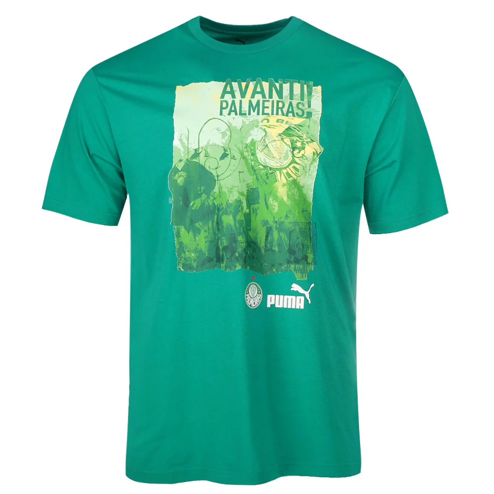 SE Palmeiras ftblNRGY Graphic Crew Neck Short Sleeve T-Shirt - Image 3