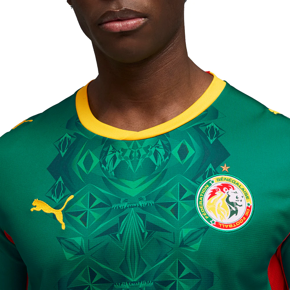 Senegal Away Crew Neck Short Sleeve Replica Jersey - Image 5