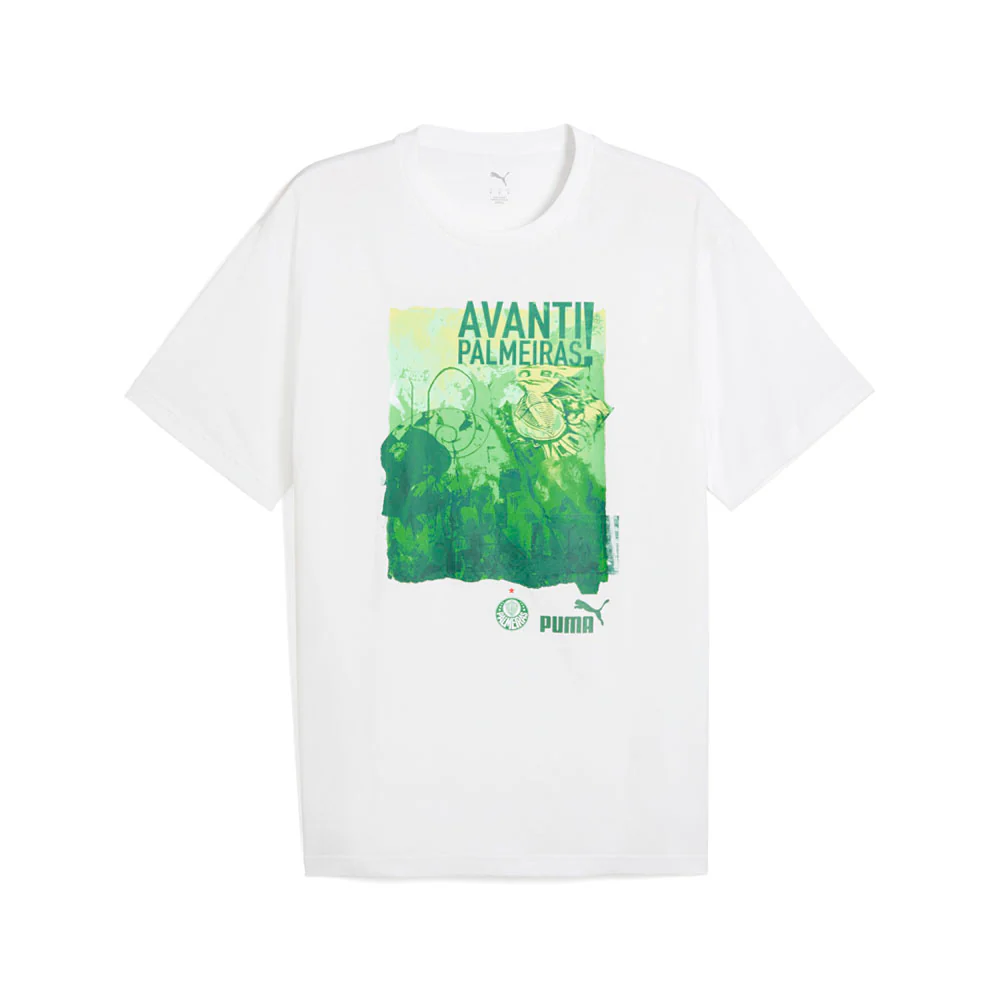 SE Palmeiras ftblNRGY Graphic Crew Neck Short Sleeve T-Shirt