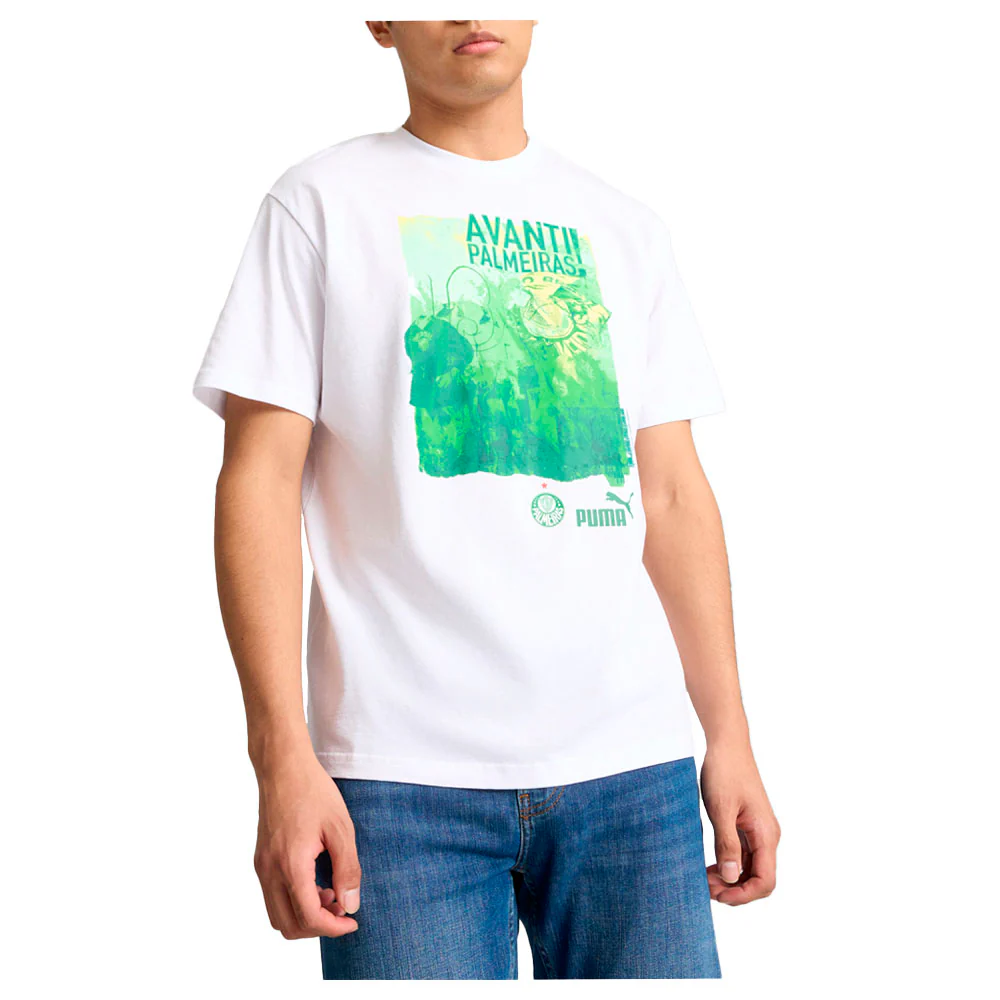 SE Palmeiras ftblNRGY Graphic Crew Neck Short Sleeve T-Shirt - Image 3