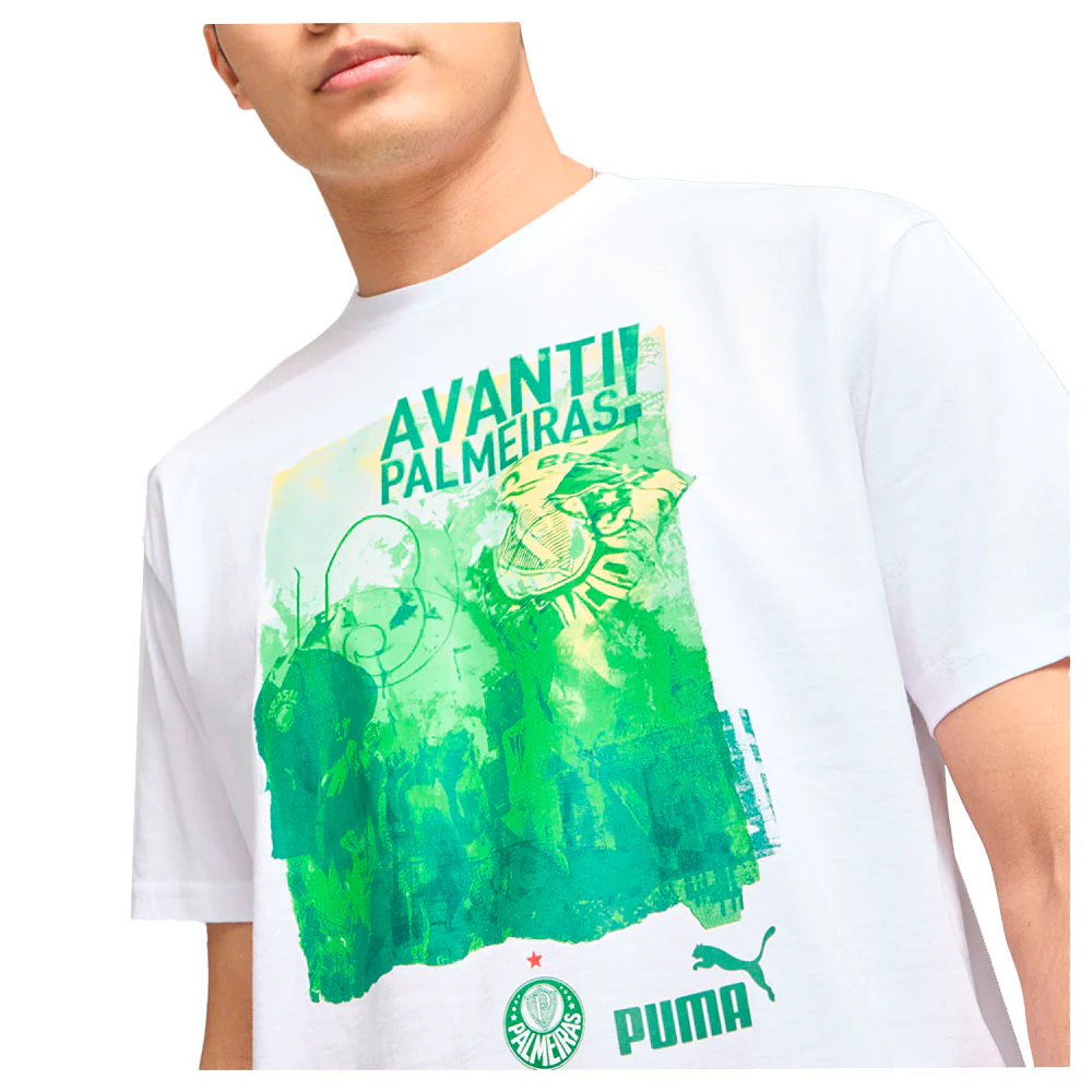 SE Palmeiras ftblNRGY Graphic Crew Neck Short Sleeve T-Shirt - Image 4