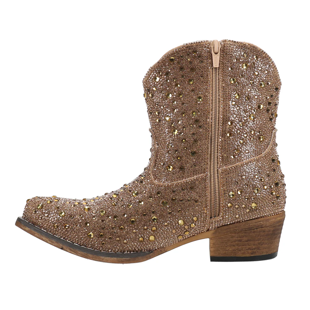 Shay Jewells Rhinestone Snip Toe Cowboy Booties - Image 3
