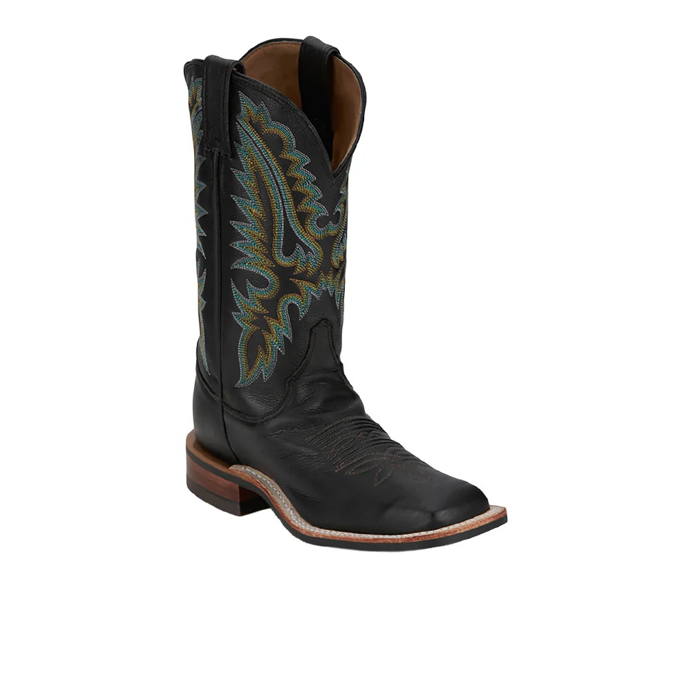 Shay Embroidered Square Toe Cowboy Boots - Image 2