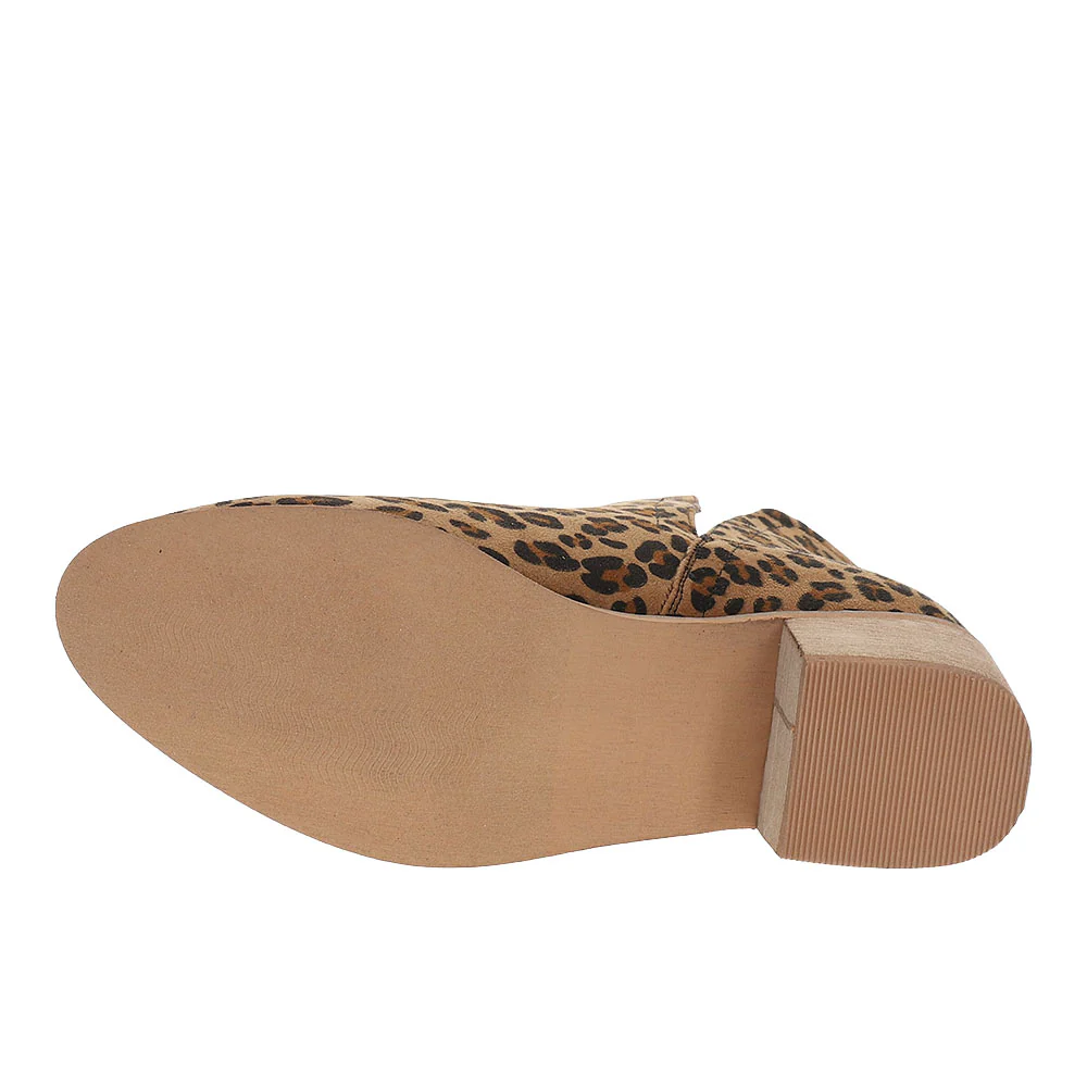 Shield Leopard Chelsea Boots - Image 5