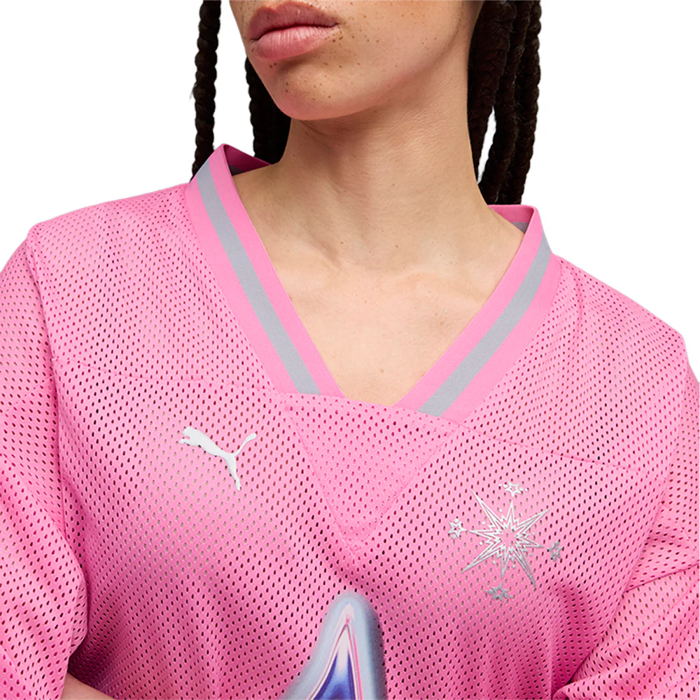 Shooting Stars V Neck Short Sleeve Jersey - Image 5