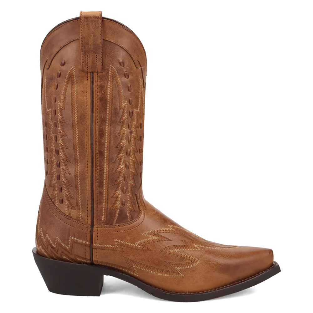 Silverdale Embroidered Snip Toe Pull On Cowboy Boots