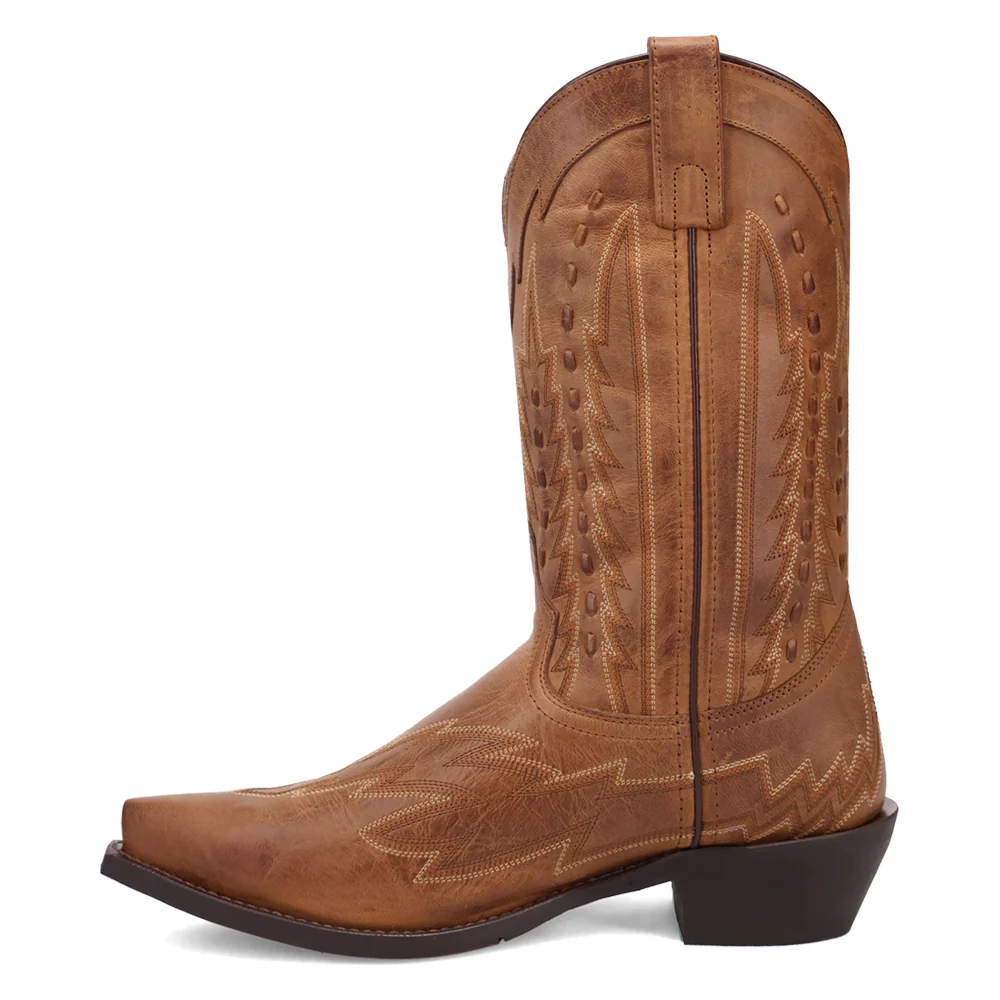 Silverdale Embroidered Snip Toe Pull On Cowboy Boots - Image 3