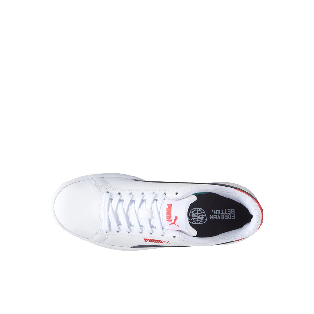 Smash 3.0 Leather Lace Up Sneakers (Big Kid) - Image 4