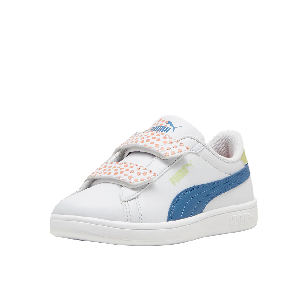 Smash 3.0 Puma FC V Slip On Sneakers (Little Kid) - Image 2