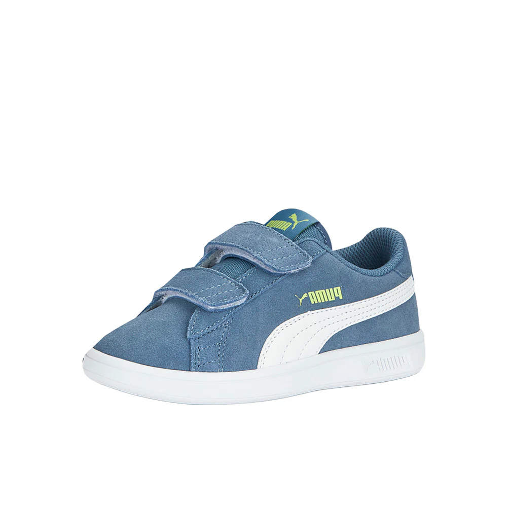 Smash V2 Suede Slip On Sneakers (Little Kid) - Image 2