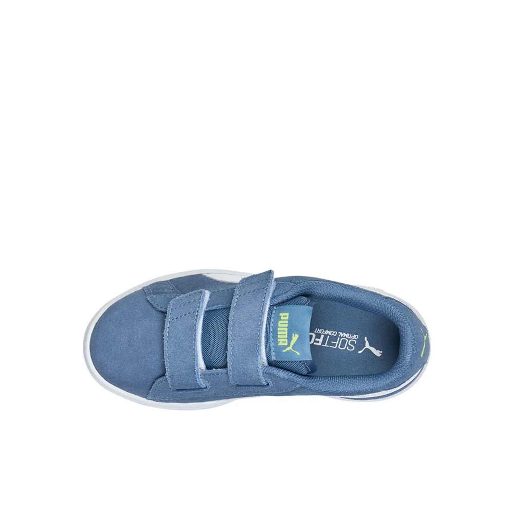 Smash V2 Suede Slip On Sneakers (Little Kid) - Image 4