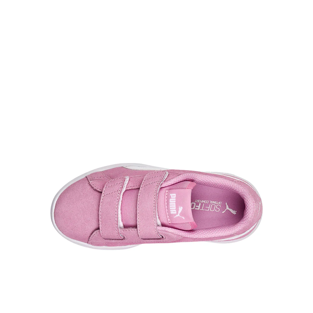 Smash V2 Suede Slip On Sneakers (Little Kid) - Image 4