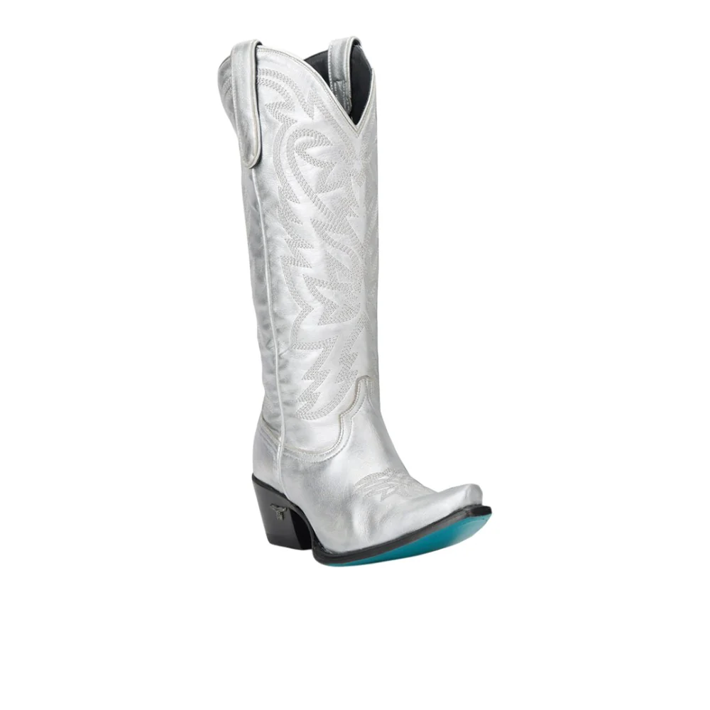 Smokeshow Embroidered Metallic Snip Toe Cowboy Boot - Image 2