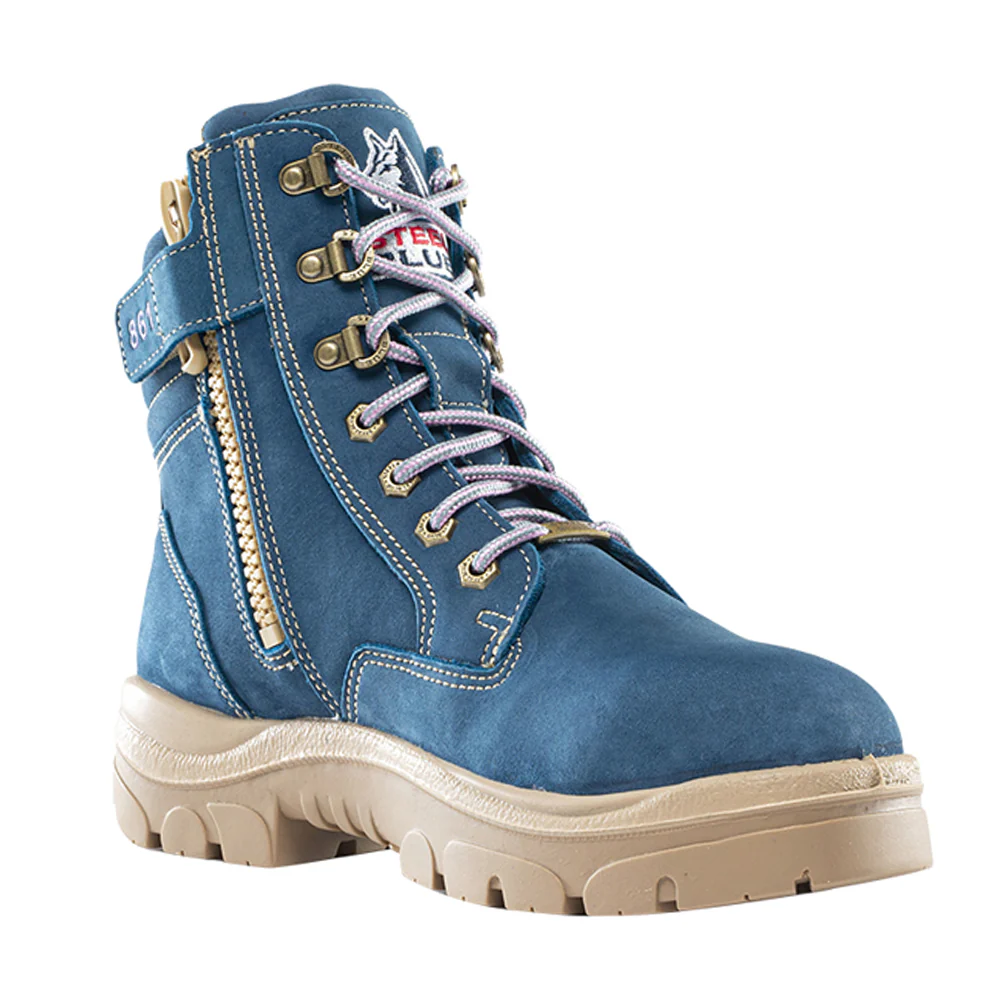Southern Cross 6 Inch Slip Resistant Wide Steel Toe Work Boots - Image 2