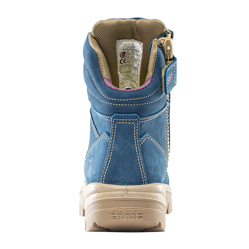 Southern Cross 6 Inch Slip Resistant Wide Steel Toe Work Boots - Image 5