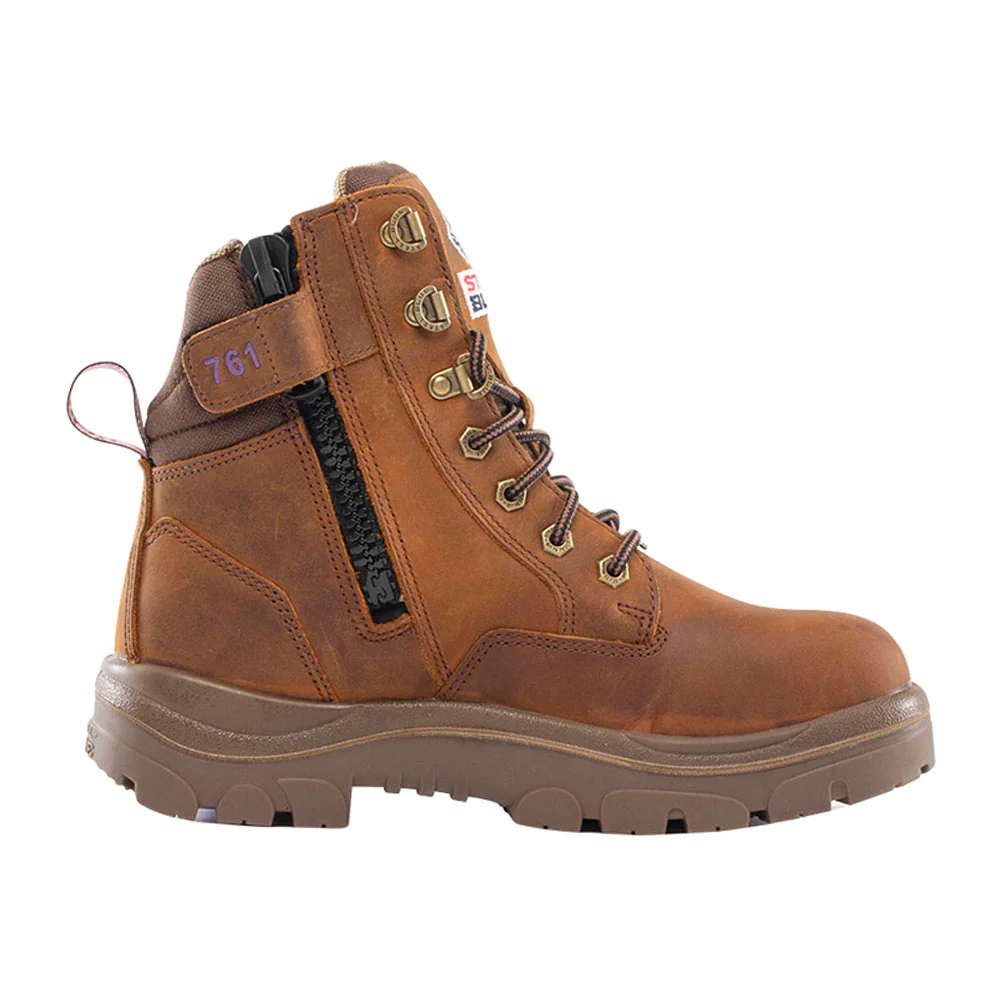 Southern Cross 6 Inch Waterproof Wide Steel Toe Work Boots