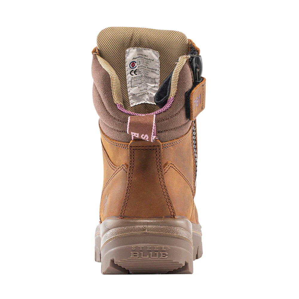 Southern Cross 6 Inch Waterproof Wide Steel Toe Work Boots - Image 5