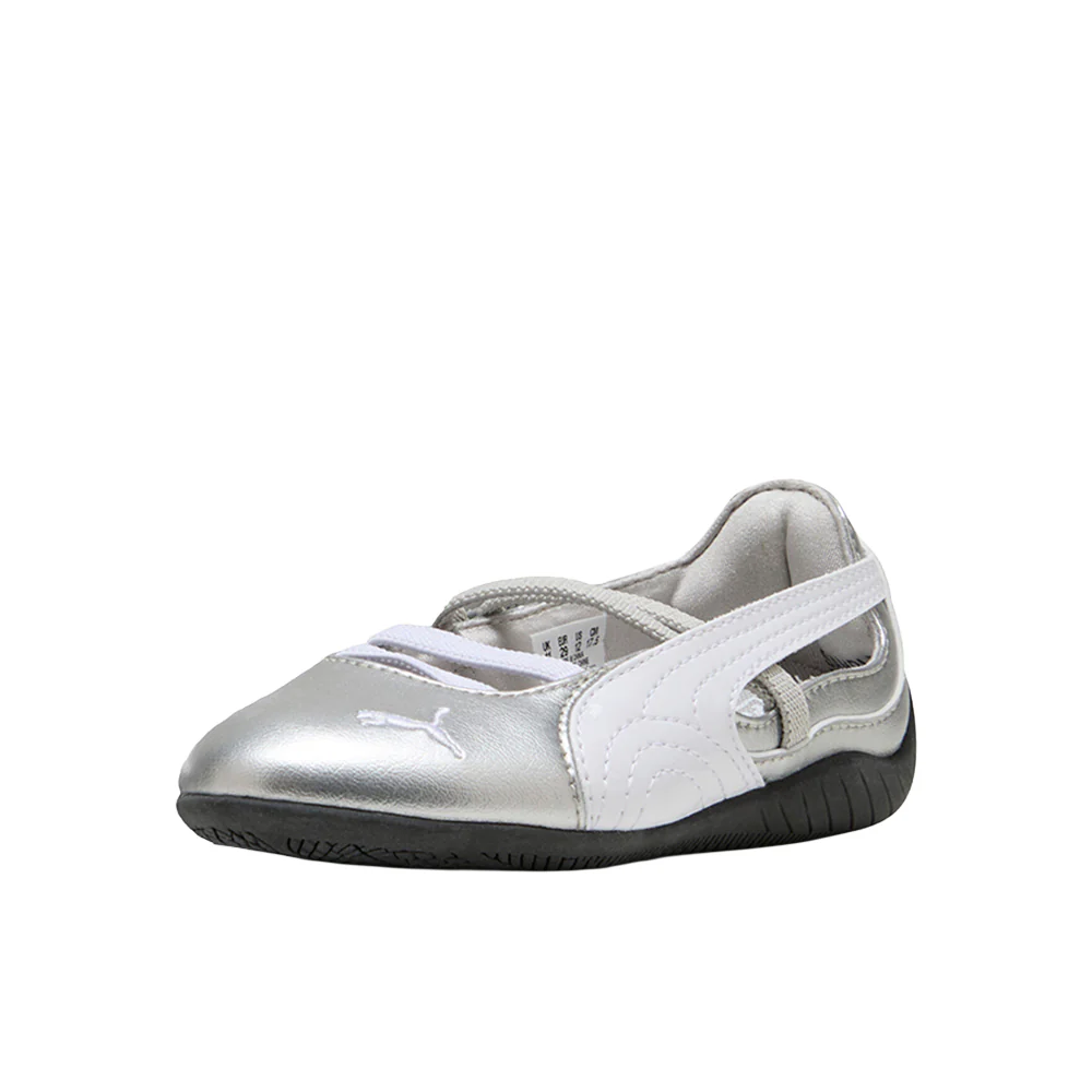 Speedcat Ballet Metallic Slip On Sneakers (Little Kid) - Image 2