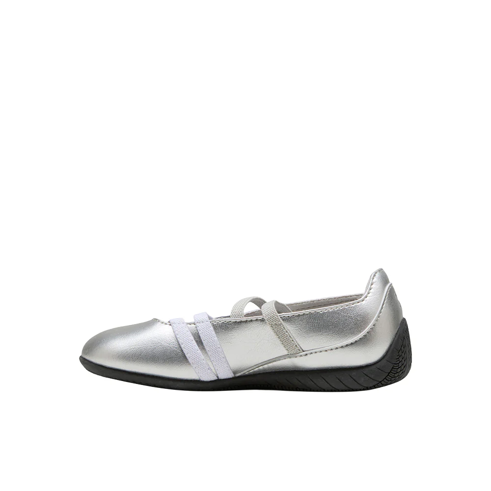 Speedcat Ballet Metallic Slip On Sneakers (Little Kid) - Image 3