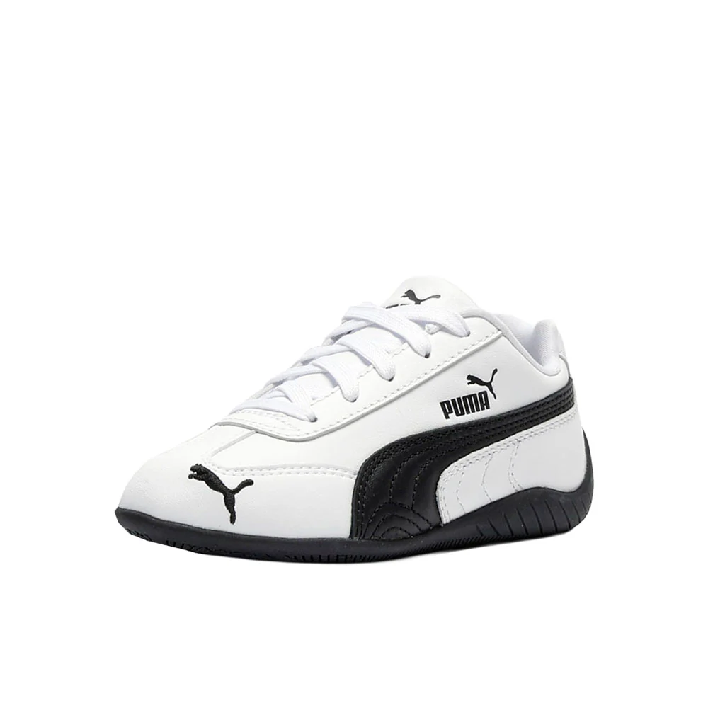 Speedcat Full Leather Lace Up Sneakers (Little Kid) - Image 2