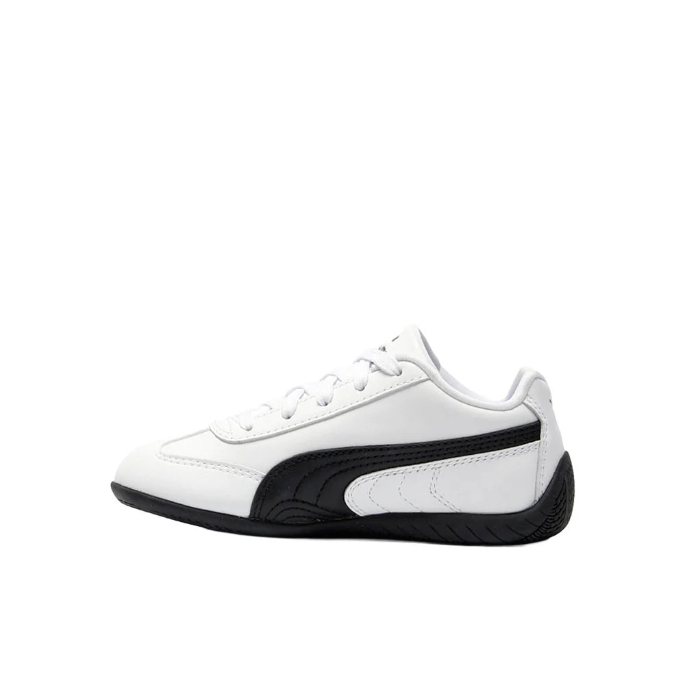 Speedcat Full Leather Lace Up Sneakers (Little Kid) - Image 3