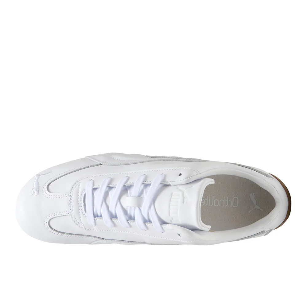 Speedcat Leather Lace Up Sneakers - Image 4