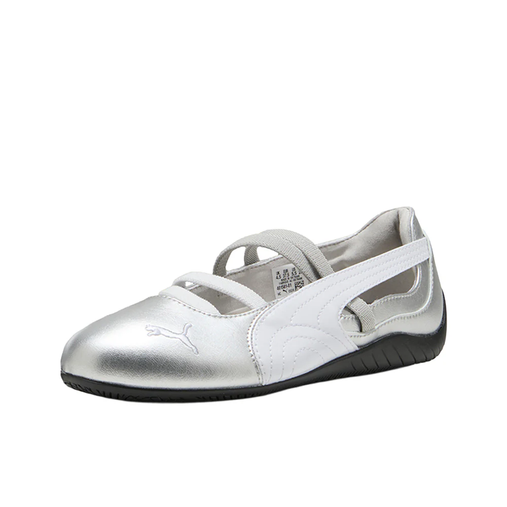 Speedcat Metallic Ballet Flats - Image 2