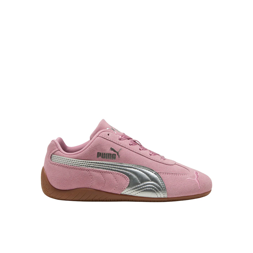 Speedcat Metallic Lace Up Sneakers (Big Kid)