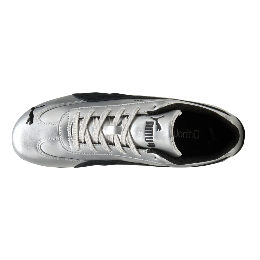Speedcat Metallic Lace Up Sneakers - Image 4
