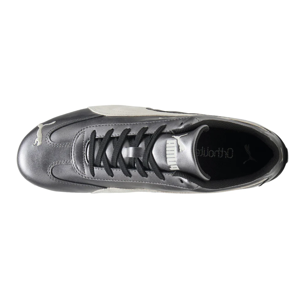 Speedcat Metallic Lace Up Sneakers - Image 4