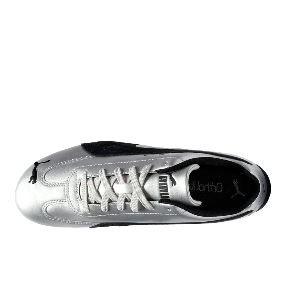 Speedcat Metallic Lace Up Sneakers - Image 4