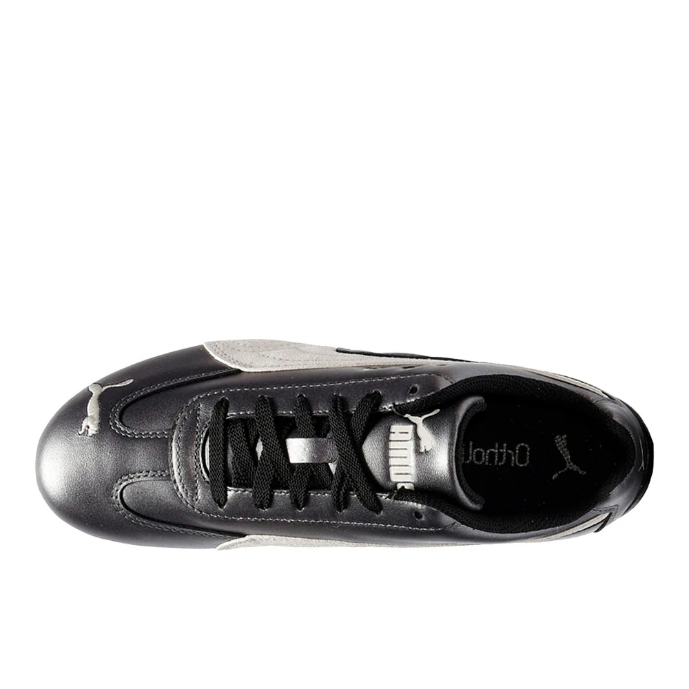 Speedcat Metallic Lace Up Sneakers - Image 4