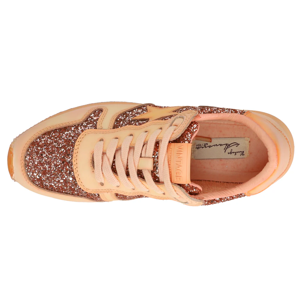 Splendid Glitter Lace Up Sneakers - Image 4