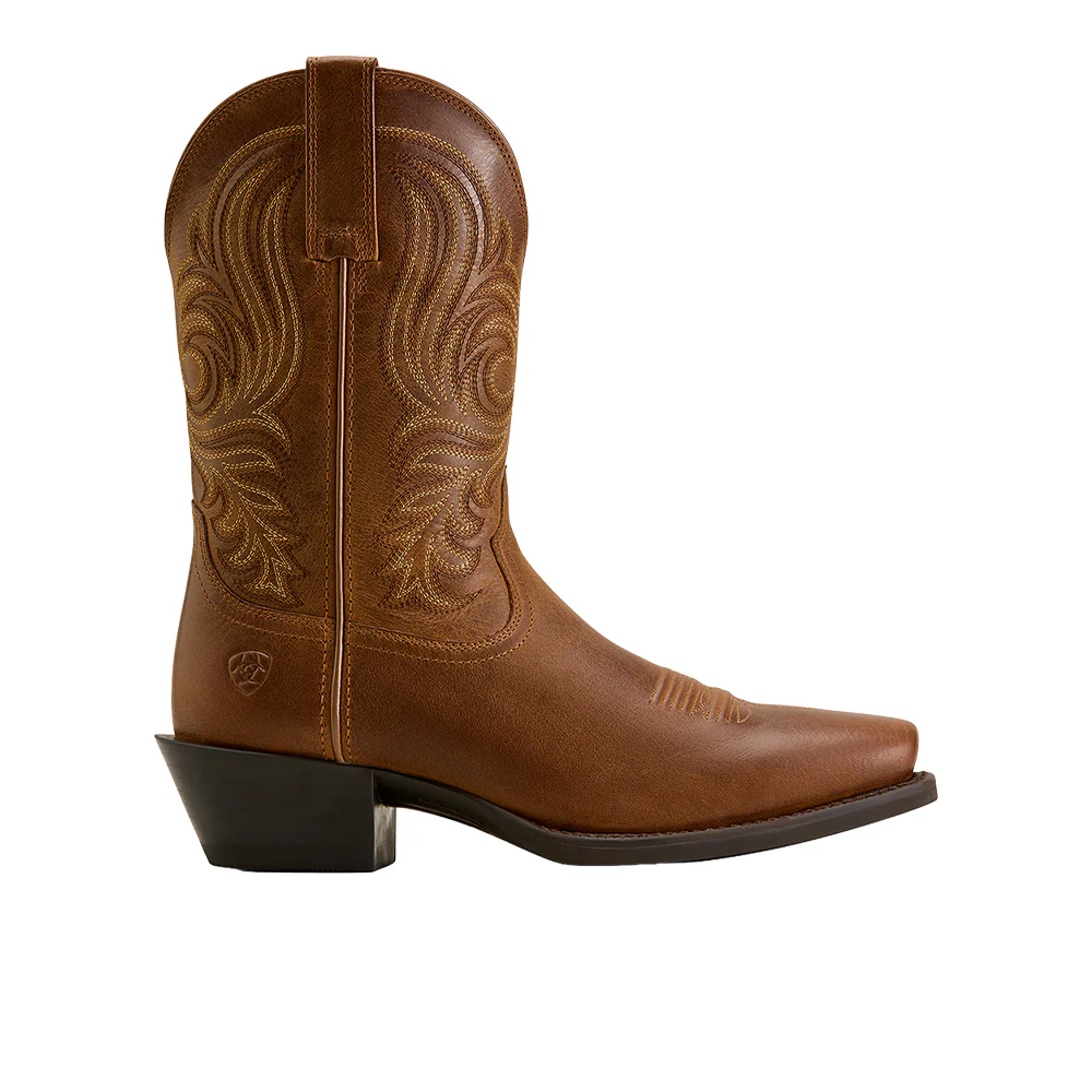 Sport Lawman Square Toe Pull On Cowboy Boots