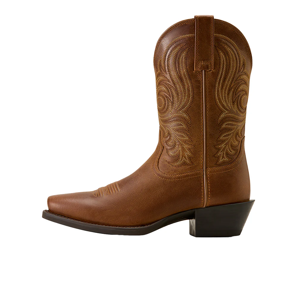 Sport Lawman Square Toe Pull On Cowboy Boots - Image 3