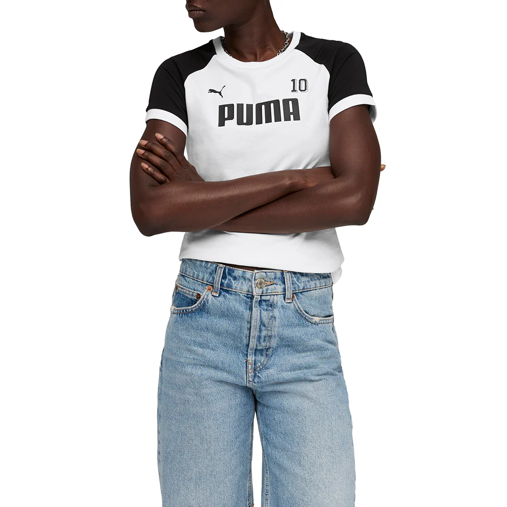 Sport Ringer Logo Crew Neck Short Sleeve T-Shirt - Image 3