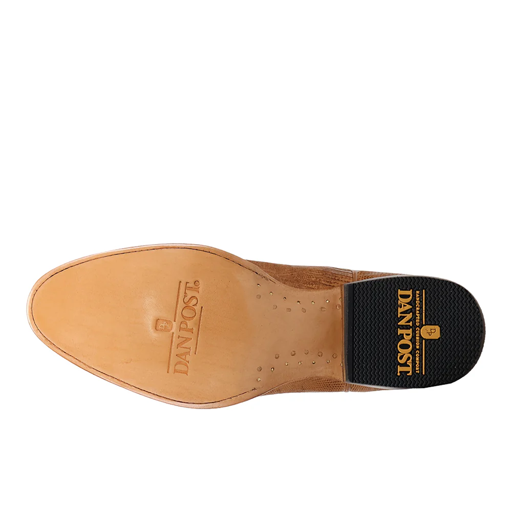 Spurline Teju Lizard Round Toe Pull On Cowboy Boots - Image 5